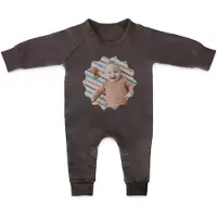 Yoursurprise Babystrampler bedrucken - Antrazit - 62/68