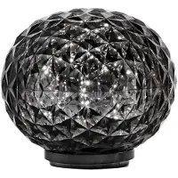 Kartell Mini Planet Plug Tischleuchte Smoke - , Mini Planet, Grau, für Wohnzimmer, Kunststoff, Design