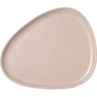 Lind DNA Teller Stoneware Dinner Plate Sand
