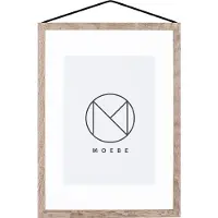 MOEBE Frame A4 Oak - , Holz, Glas