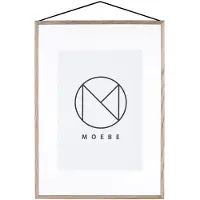 MOEBE Frame A2 Oak - , Holz, Glas