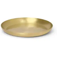 Ferm Living - Basho Tray Round Brass ferm LIVING