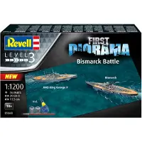 Revell First Diorama Set - Bismarck Battle