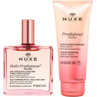 Nuxe 250ml Prodigieux Floral Duo (Dry Oil 50ml + Shower Gel 200ml)
