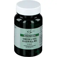 Nutritheke Omega-3 Vegan Algenöl 834 mg Kapseln 45 St