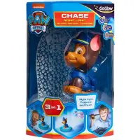 Paw Patrol - Chase Kids Magic Bedside Night Light, Torch and Projector - (10043)