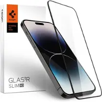 Spigen GEHÄRTETES GLAS GLASS FC IPHONE 14 PRO Schwarz