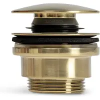 BLUE LABEL Csslr Plus 1 1/4 pop up bundventil b?rstet guld