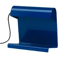 Vitra Lampe de Bureau Tischleuchte Prouvé Bleu Marcoule - , Blau, für Wohnzimmer, Metall