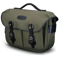Billingham Hadley Pro Sage FibreNyte Schwarzes Leder 505248-01