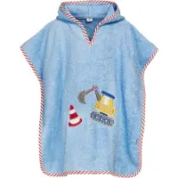 Playshoes Frottee-Poncho Bagger blau 340067_17