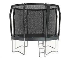 Akrobat Orbit Pro trampolin 305 cm Anthrazit mit sicherheitsnetz