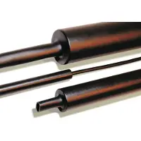 Hellermanntyton Hellermann Tyton 323-50190, Schrumpfschlauch, Polyolefin, Schwarz, 10 Stück(e)