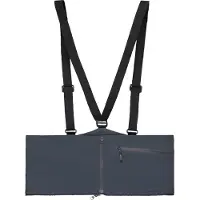 Norrøna - Schneefang - Accessories Flex1 Mountaineering Zip-In Bib M Ebony für Herren - Größe XL - Navy blau