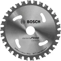 Bosch Kreissägeblatt Standard for Steel 136 x 20 x 1,6 mm 30 Zähne ( 2608644225 )