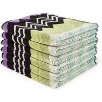Missoni Gesichtshandtuch Giacomo Orange (Set von 6 Stück)