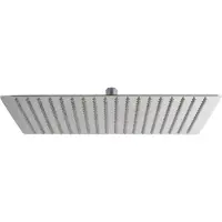 Aloni Regendusche Brause Quadrat 40x40 cm chrom