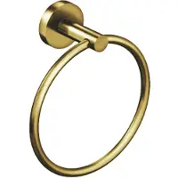 Aloni Handtuchring Ø 16 cm Gold gebürstet