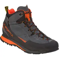 La Sportiva Boulder X Mid Größe: 38,5 EU / Farbe: Carbon/Flame