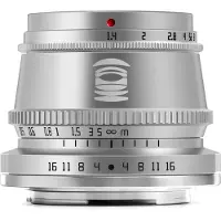 TTArtisan 35 mm ƒ/1.4 Fuji-FX-Mount Silber