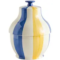 HAY - Sobremesa Topf, Ø 19 cm, blau / gelb