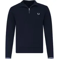 Fred perry Half Zip Pullover Schwarz