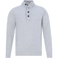 Barbour Mocker Pullover Merino Wolle Hellbeige