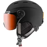 Sinner Skihelm Typhoon Visor Matte Black 22 Unisex-50 - 54 cm