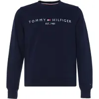 Tommy Hilfiger Herren Pullover & Cardigans Tommy Logo Sweatshirt - Donkerblauw - Größe M