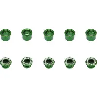 Kcnc Chainring Bolt Spb0014 Road 5 Pieces Screw Grün