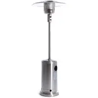 Fornorth Heizstrahler Stand Patio 13kW gasbetrieben, edelstahl