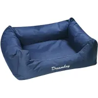 Flamingo Bett Dreambay rechteckig blau, Maße: 80 x 67 x 22 cm