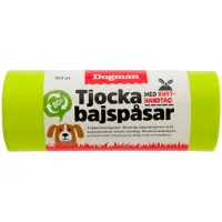 Dogman Dicke Kotbeutel mit Bindegriff 50 Beutel Lime