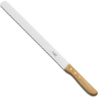 Robert Herder 1607120028 Brot- und Fleischmesser 31.5 cm, Eichenholz