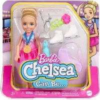 Barbie Chelsea Karriere Puppe mit berufsbezogenem Outfit und zugehörigem Zubehör, Mini-Puppe, Weiblich, 3 Jahr(e), Mädchen, 139,7 mm, Mehrfarbig
