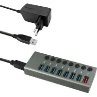 MaxTrack 8 Port USB 3.0 Hub