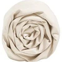 Yumeko Laken Baumwollsatin 240x290 Naturell - Eco, Bio & Fairtrade
