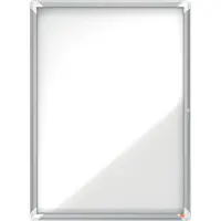 Nobo Premium Plus 9xa4 Blatt Außendisplay Gehäuse Magnetisch Weißer Hintergrund