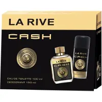 La Rive duftset Cash For Men 100-150 ml schwarz/gold 2-teilig