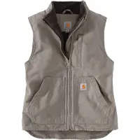 Carhartt Weste Sherpa Lined Mock Neck Vest Damen Brown-XL