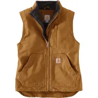 Carhartt Sherpa Lined Mock Neck Damen Weste