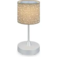 Briloner LED-Akku-Tischleuchte 7443011 Chrom-matt, 3W, 330lm, 3300K, IP44