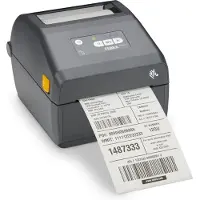 Zebra Technologies ZD421T, Wärmeübertragung, 203 x 203 DPI, 152 mm/sek, Verkabelt & Kabellos, Grau