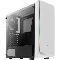 Aerocool Rift, Midi Tower, PC, Weiß, ATX, micro ATX, Mini-ITX, SPCC, Gaming