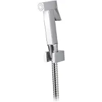 Aloni Eckige Bidet Handbrause mit 120cm Schlauch, Wandhalter und Spray-Funktion