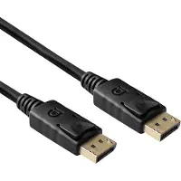 Pro 5m DisplayPort 1.4-Verbindungskabel [3D, 8K (4320p), vergoldete Kontakte, mit Verriegelung]