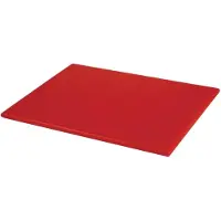 Hygiplas HDPE kleines Schneidebrett rot 300x 225x12mm