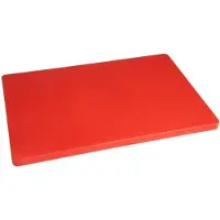 Hygiplas LDPE extra dickes Schneidebrett rot 60x45x2cm