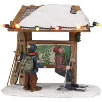 Luville Weihnachtsfigur Skiroute (mix)