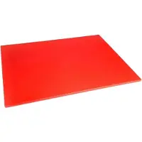 Hygiplas LDPE Schneidebrett rot 60x45x1cm